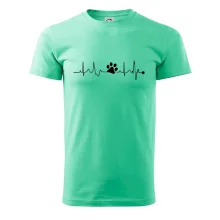 Ekg psí tlapka Ekg psí tlapka