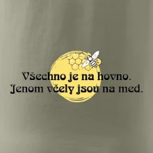 Všechno je na hovno, jen včely na med