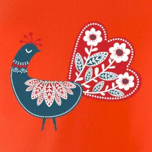 Folklor - páv modrý