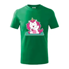 Yoga veselý jednorožec