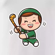 Ikona pozemní hokej holka