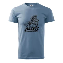 Brzdy jen doporučení - biker v zatáčce