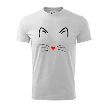 Kočka - srdce místo nosu