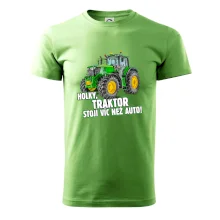 Holky, traktor stojí víc než auto