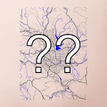 Vaše město - Mapa s vodními toky