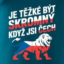 Lev - Je těžké být skromný když jsi čech