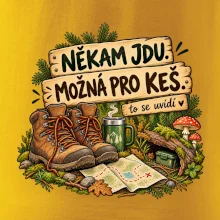 Někam jdu možná pro keš turistické boty