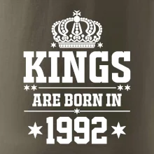 Kings are born in 1992