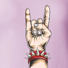 Rocková ruka s náramkem