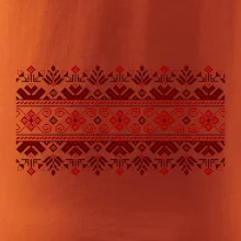 Ukrajinský vzor - červený