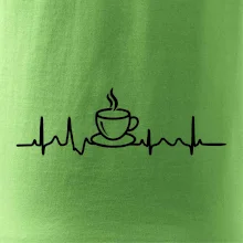 EKG hrnek kávy