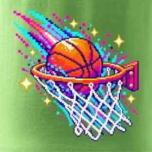 Pixel art basketbalový koš