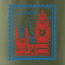 Londýn známka jednoduchá