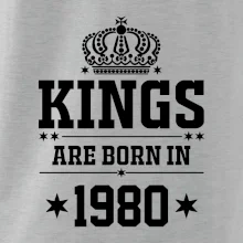 Kings are born in 1980
