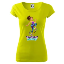 Běžecká tanečnice abecedy