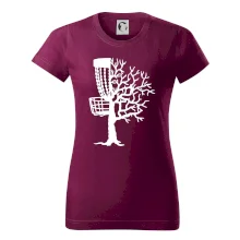 Disc golf pozor strom