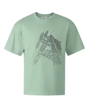 Nákres stožáru vysokého napětí