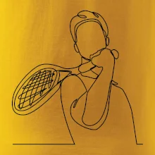 Tenista  jednim tahem