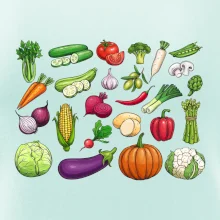 Zelenina ze zahrádky