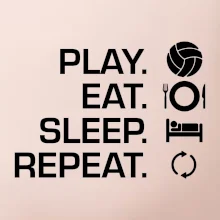 Play Eat Sleep Repeat volejbal