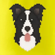 Border kolie Pixel