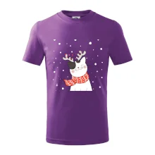 Kočka se sobími rohy