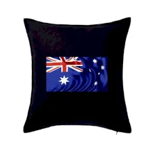 Austrálie vlajka vlající obdélník