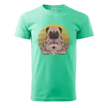 Yoga meditace - pug