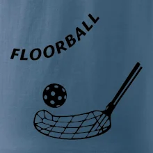 Floorball nápis šikmo