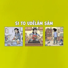 Si to udělám sám - dlouhé vlasy a knír