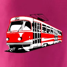 Tramvaj T3R barevná