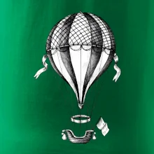 Horkovzdušný balón  kreslený