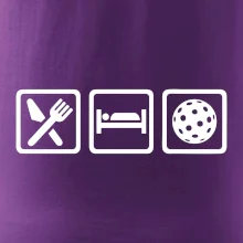 Eat sleep florbal v řadě