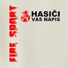 Hasiči (oheň,  Firesport, název sboru - vlastní nápis)