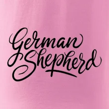 German shepherd - nápis okrasny - nápis okrasný