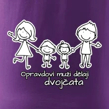 Opravdoví muži dělají dvojčata - kluk kluk