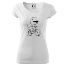 Roztomilý Dinosaurus na kole