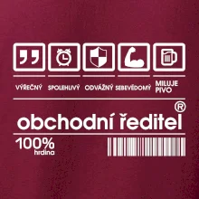 Čárový kód - Obchodní ředitel