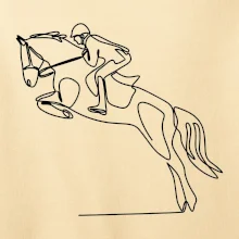 Jízda na koni jedním tahem