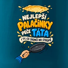 Nejlepší palačinky peče táta I ty co skončí na stropě