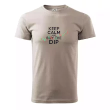 Zeleno červený graf Keep Calm and Buy the Dip Zeleno červený graf Keep Calm and Buy the Dip