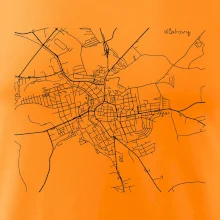 Mapy měst černobílé Klatovy