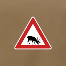 Dopravní značka - Pozor los