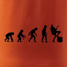 Evoluce kytarista - noha na kombu