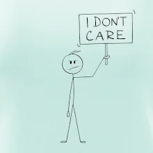 I don't care - postava