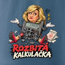 Alenka - rozbitá kalkulačka