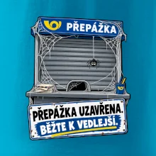 Přepážka uzavřena běžte k vedlejší