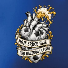 Moje srdce bije pro házenou a pivo