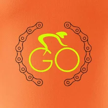GO cyklista (fluo potisk)