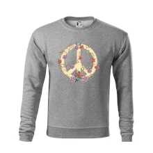 Peace symbol pískový